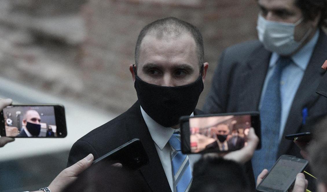 Martin Guzman är Argentinas finansminister. Arkivbild. Foto: Juan Mabromata/AP/TT