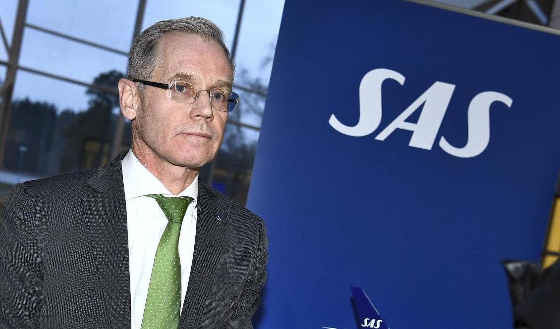 SAS är precis som alla bolag i flygbranschen under hård press på grund av coronapandemin och den minskade efterfrågan på resor. Arkivbild. Foto: Claudio Bresciani/TT