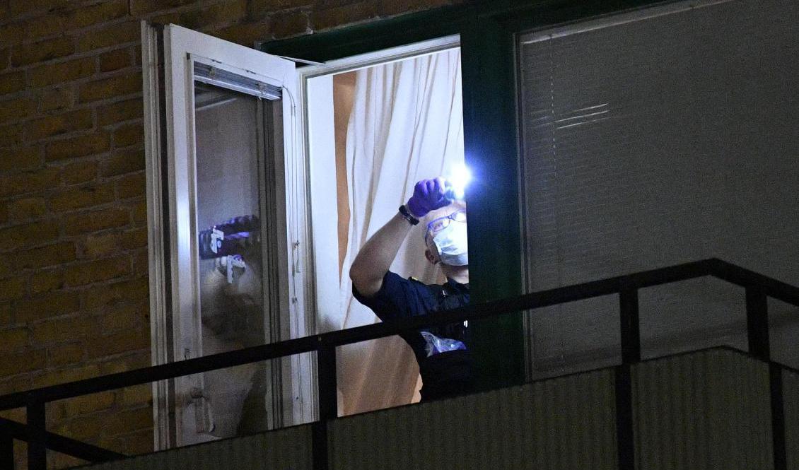 En kvinna avled efter ett fall från en balkong i Eslöv. Arkivbild. Foto: Johan Nilsson/TT