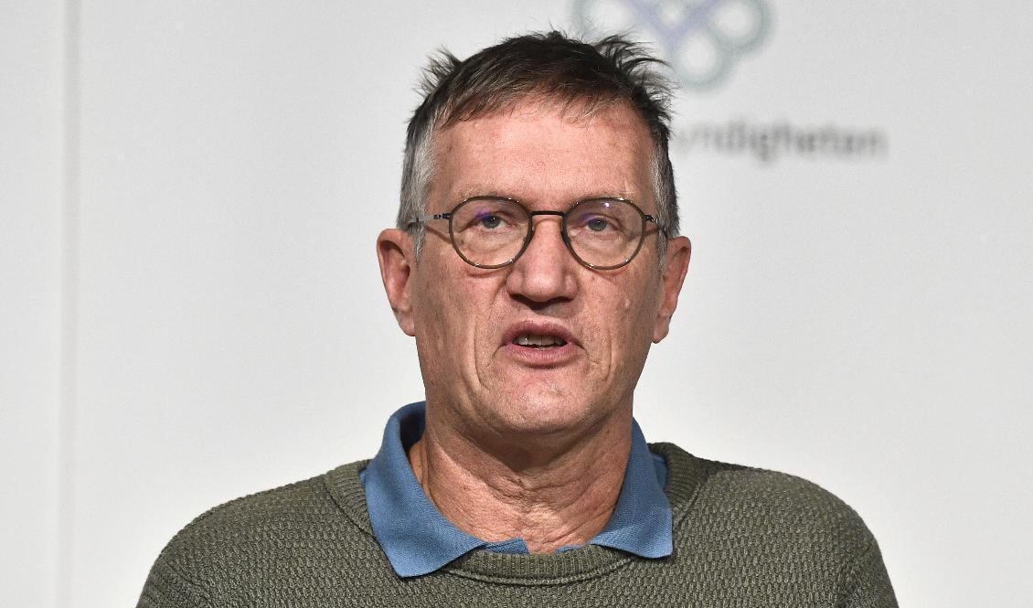 Anders Tegnell, statsepidemiolog på Folkhälsomyndigheten. Arkivbild. Foto: Claudio Bresciani/TT