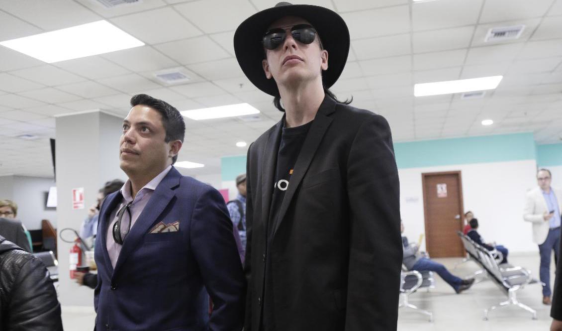 Ola Bini. Bilden är från augusti i fjol. Foto: Dolores Ochoa/AP/TT