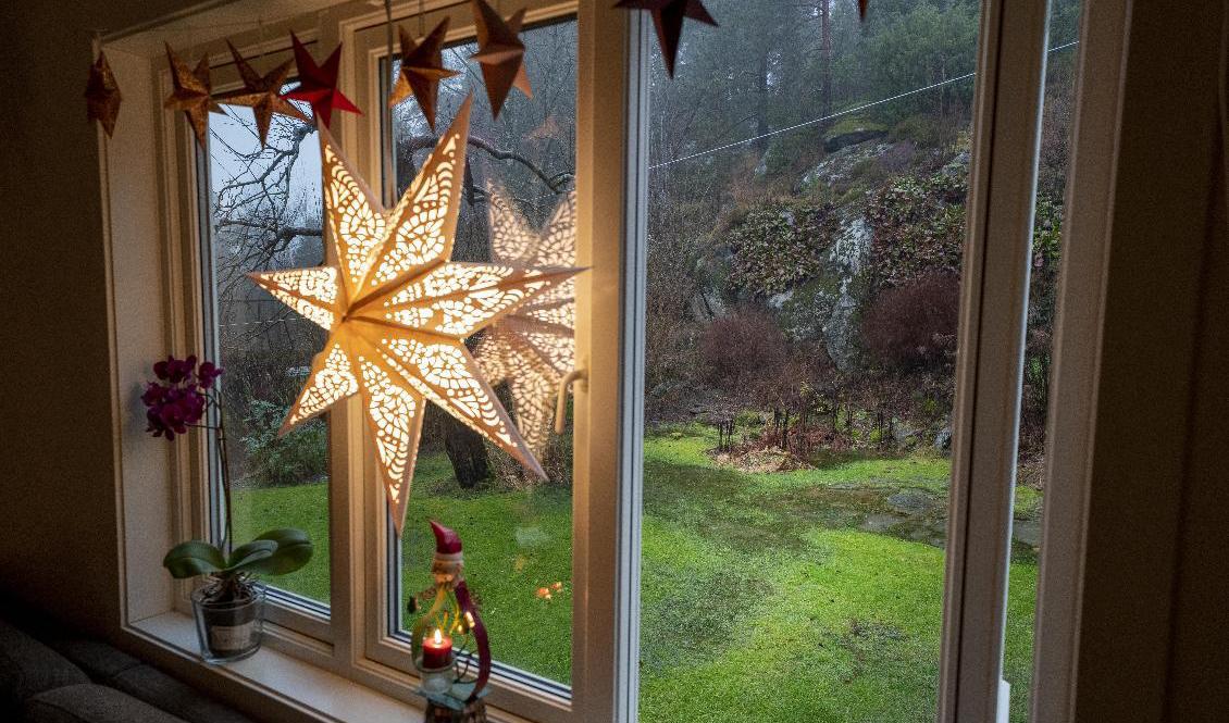 Det blir en mild, grå och regnig jul i stora delar av landet. Arkivbild. Foto: Heiko Junge/NTB/TT