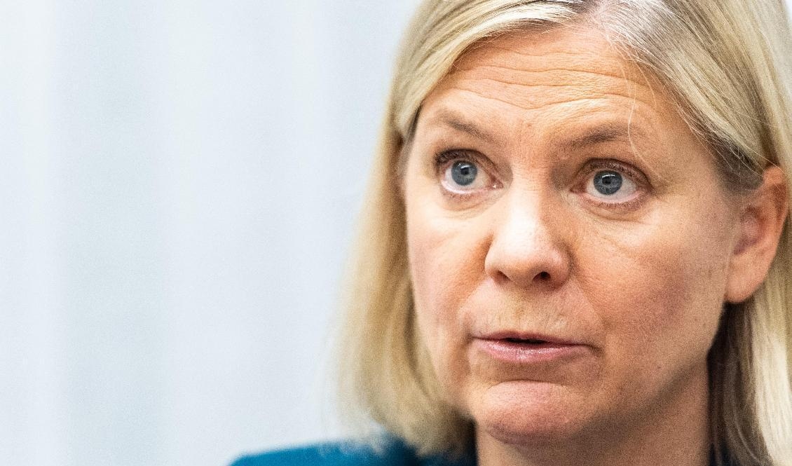 Finansministern Magdalena Andersson (S). Arkivbild. Foto: Amir Nabizadeh/TT