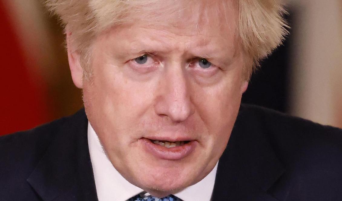 Storbritanniens premiärminister Boris Johnson. Foto: Tolga Akmen/Pool via AP/TT