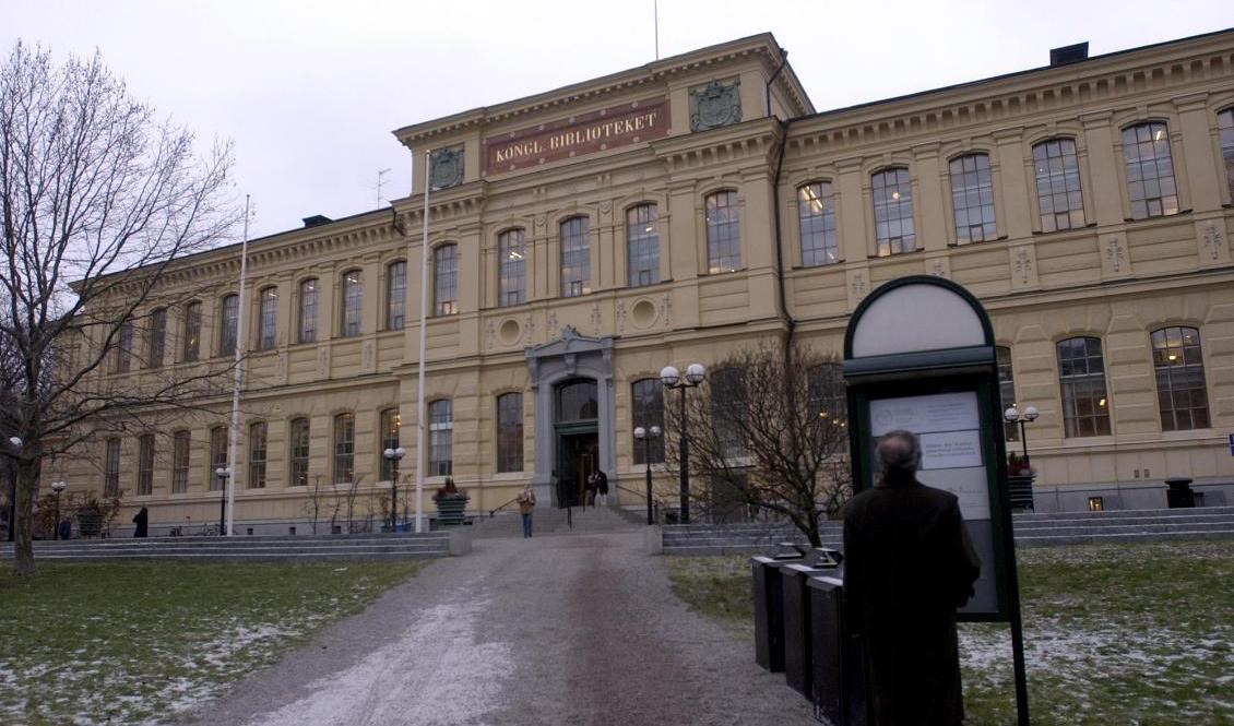 Kungliga Biblioteket i Stockholm. Arkivbild. Foto: Fredrik Sandberg/TT