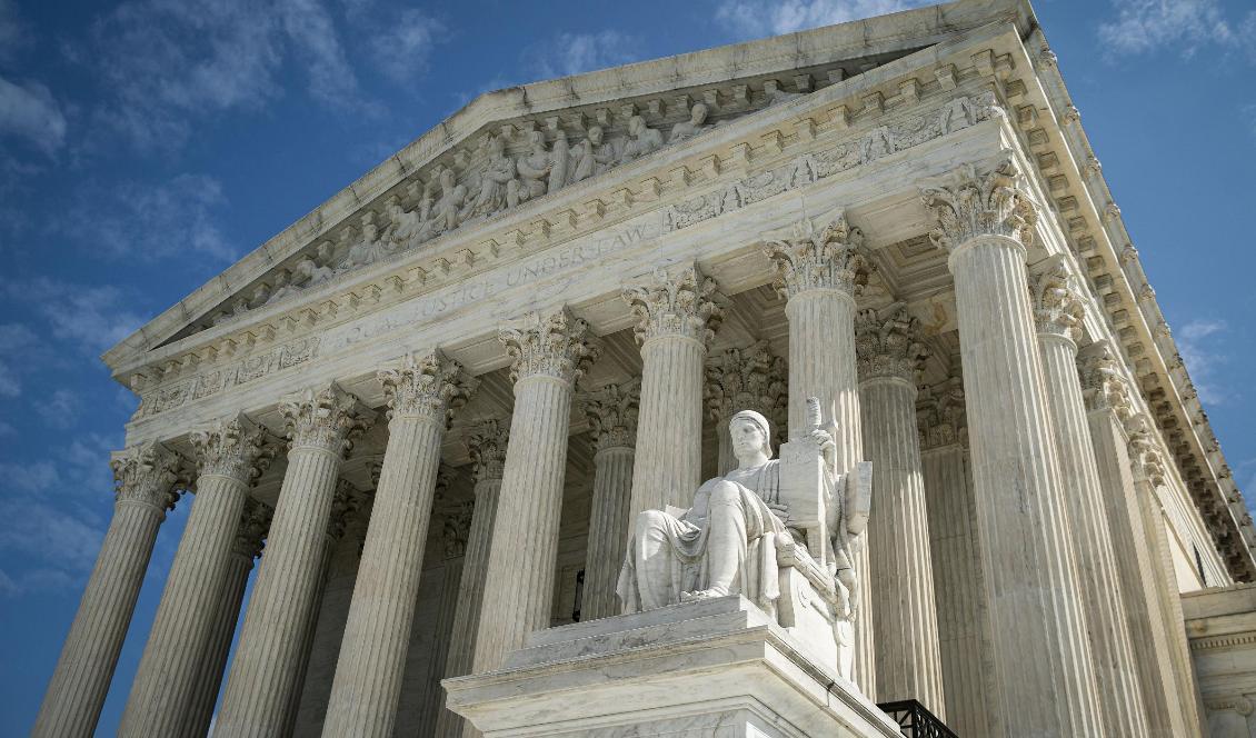 

Högsta domstolen i Washington D.C. i USA. Foto: Al Drago/Getty Images                                                                                        