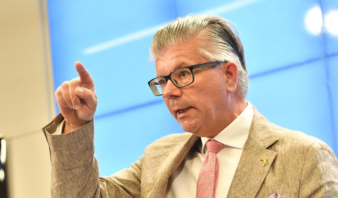 Riksdagsledamoten Hans Wallmark (M) ber om ursäkt, i ett inlägg på Facebook, för en julresa till Kanarieöarna. Arkivbild. Foto: Jonas Ekströmer/TT