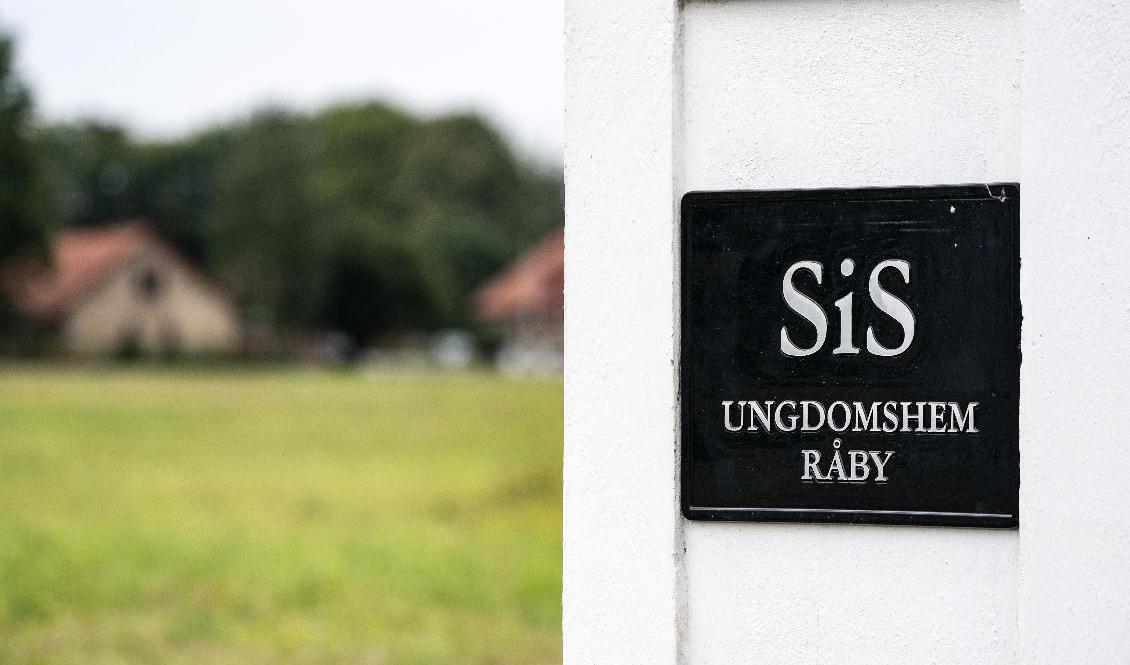 Entré till ett ungdomshem. Arkivbild. Foto: Johan Nilsson/TT