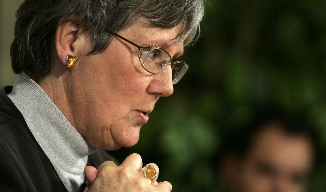 Lena Hjelm-Wallén, ordförande i den parlamentariska kommittén som ser över valsystemet. Arkivbild. Anders Wiklund/TT