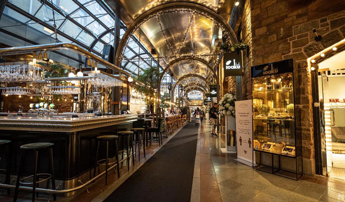 Restriktionerna har slagit hårt mot restaurang- och handelsnäringen. De aviserade stöden kan inte sökas förrän långt i efterhand, då det kan vara försent. Foto: Sofia Drevemo