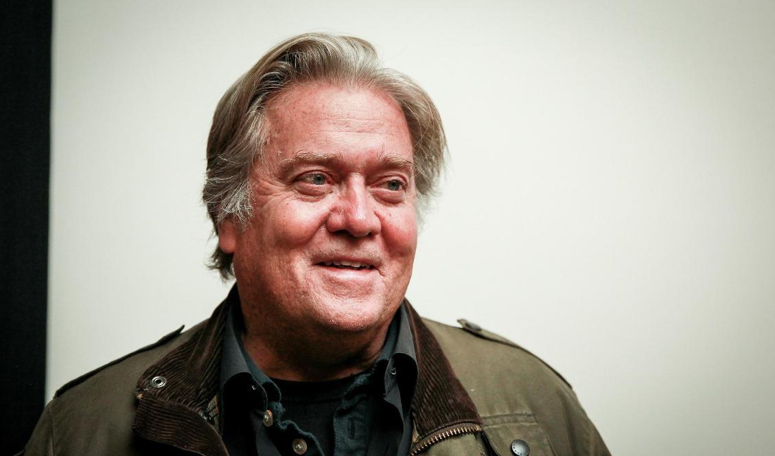 Steve Bannon har fått sin kanal ”War Room” nedstängd på Youtube. Foto: Samira Bouaou/Epoch Times. Arkivbild