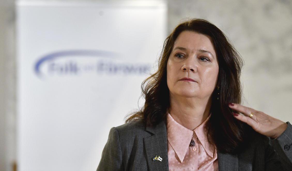 Utrikesminister Ann Linde (S). Arkivbild. Foto: Jessica Gow/TT