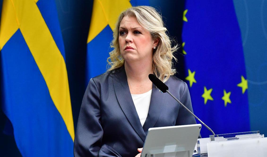 Lena Hallengren (S), socialminister. Arkivbild. Foto: Jonas Ekströmer/TT