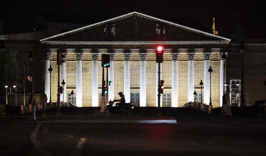 Frankrikes nationalförsamling. Arkivbild. Foto: Lewis Joly/AP/TT