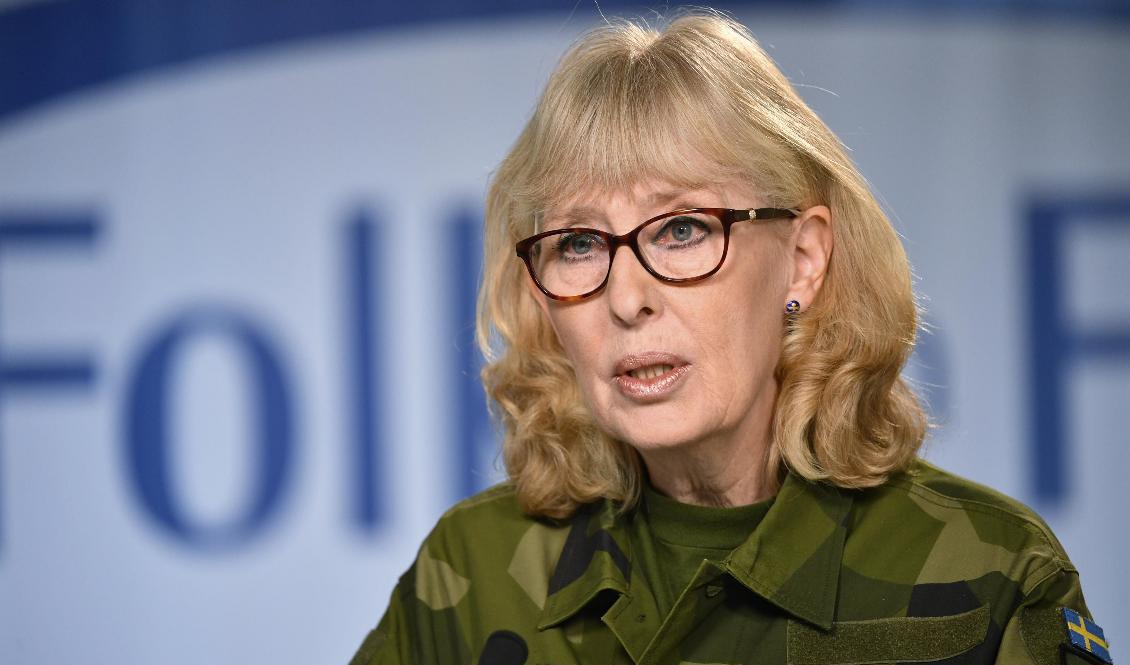 Lena Hallin, chef för Must. Arkivbild. Foto: Henrik Montgomery/TT