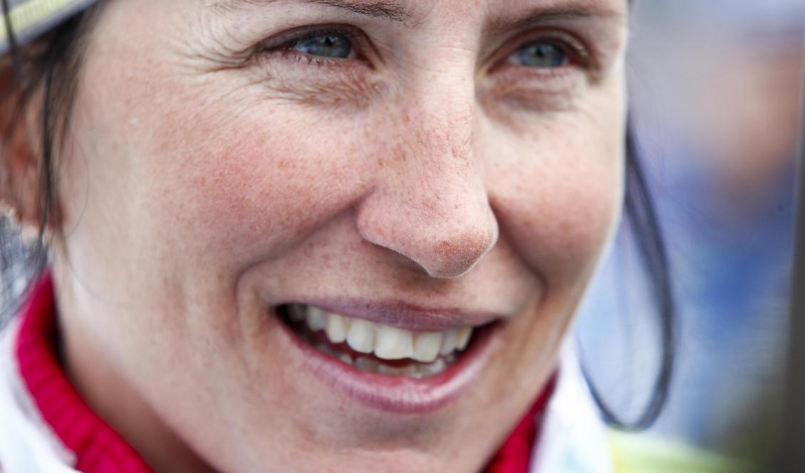 Marit Bjørgen tog initativet direkt när Vasaloppet drog igång. Arkivbild. Foto: Terge Pedersen/NTB/TT
