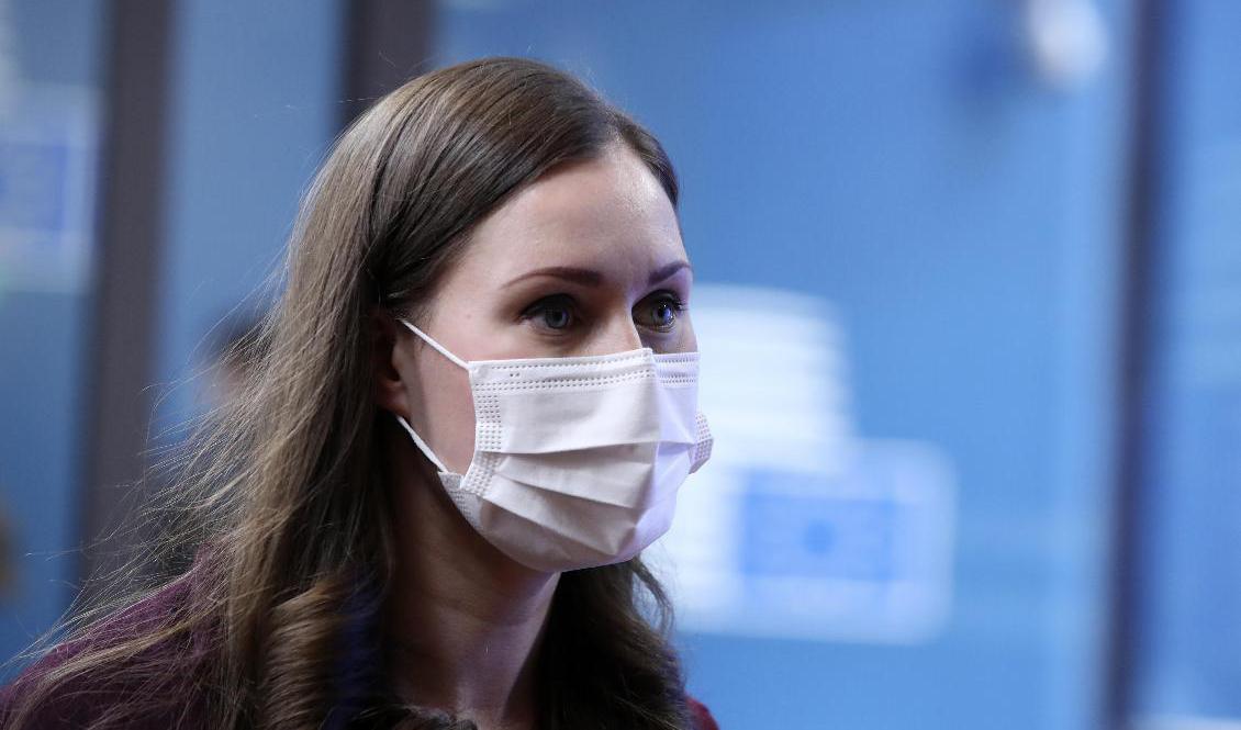 Finlands statsminister Sanna Marin. Arkivbild. Foto: Yves Herman/AP/TT