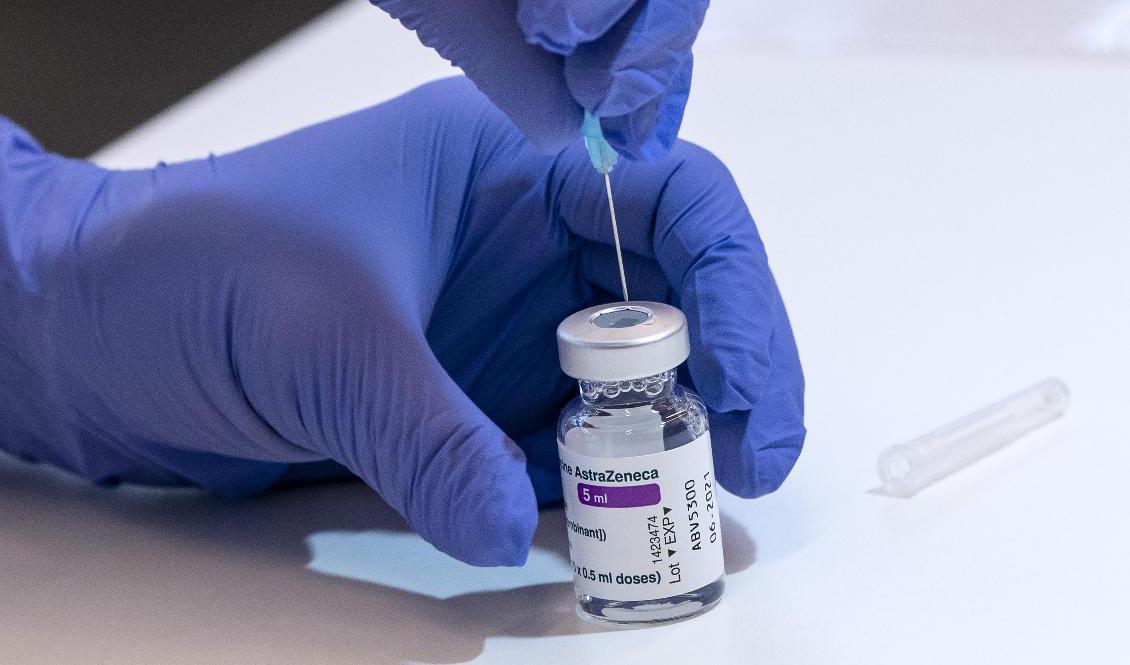 Astra Zenecas vaccin stoppas tillfälligt i flera länder. Arkivbild. Foto: Johan Nilsson/TT