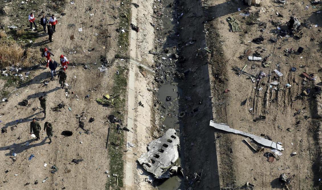 Det ukrainska planet sköts ned strax efter avfärd från Teheran. Arkivbild. Foto: Ebrahim Noroozi/AP/TT