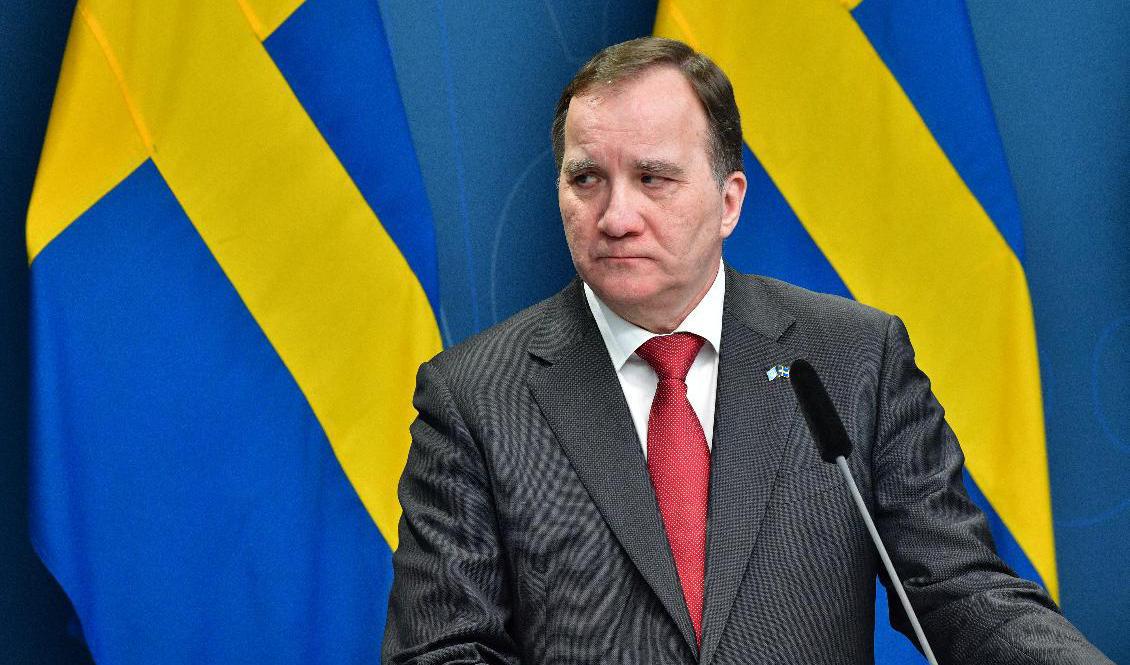 Statsminister Stefan Löfven (S) anklagar oppositionen för att vara demokratiskt opålitlig, enligt Moderaterna. Arkivbild. Foto: Jonas Ekströmer/TT