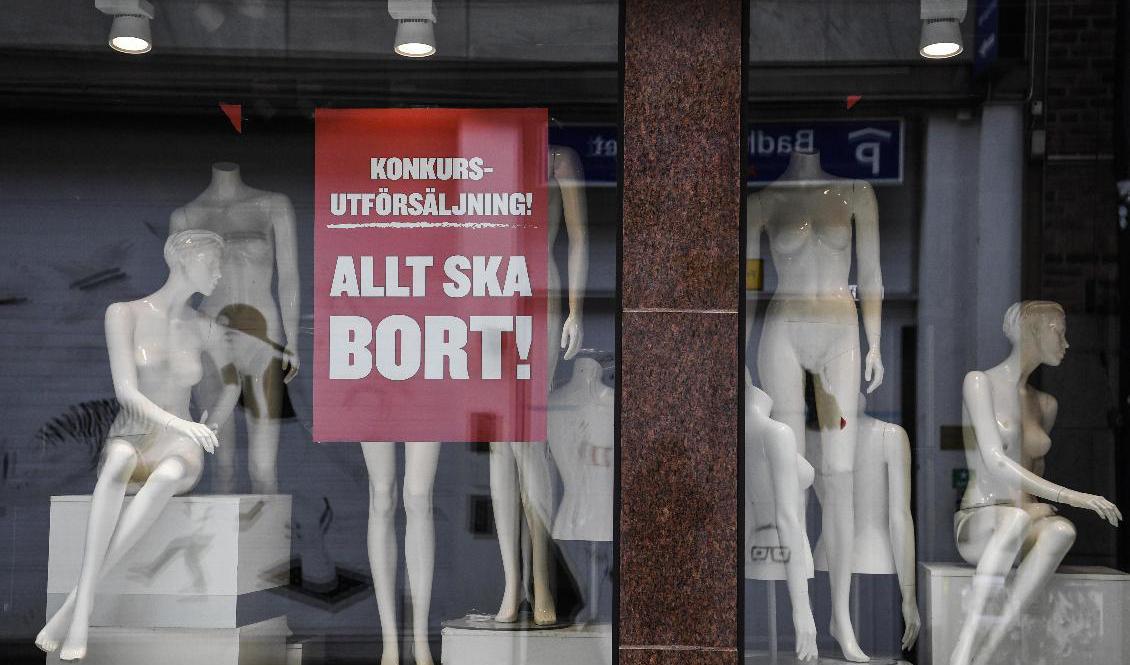 För ett år sedan ökade konkurserna dramatiskt men sedan hösten har de trendmässigt minskat. I mars i år minskade även hotell- och restaurangkonkurserna, jämfört med samma månad i fjol. Arkivbild. Foto: Janerik Henriksson/TT