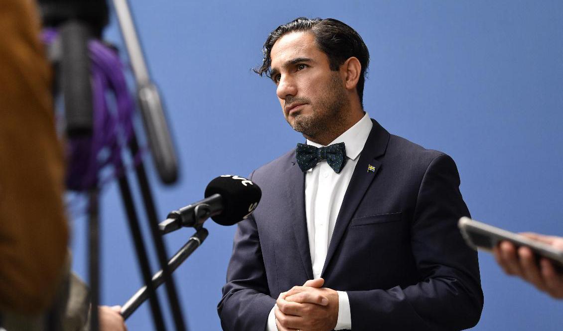 Socialförsäkringsminister Ardalan Shekarabi (S). Arkivbild. Foto: Henrik Montgomery/TT