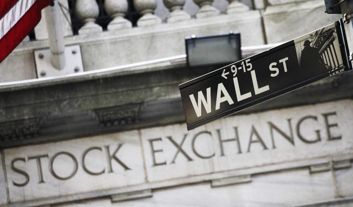 New York-börsens breda S&P|500-backade 0,1 procent. Arkivbild. Foto: Mark Lennihan/AP-TT