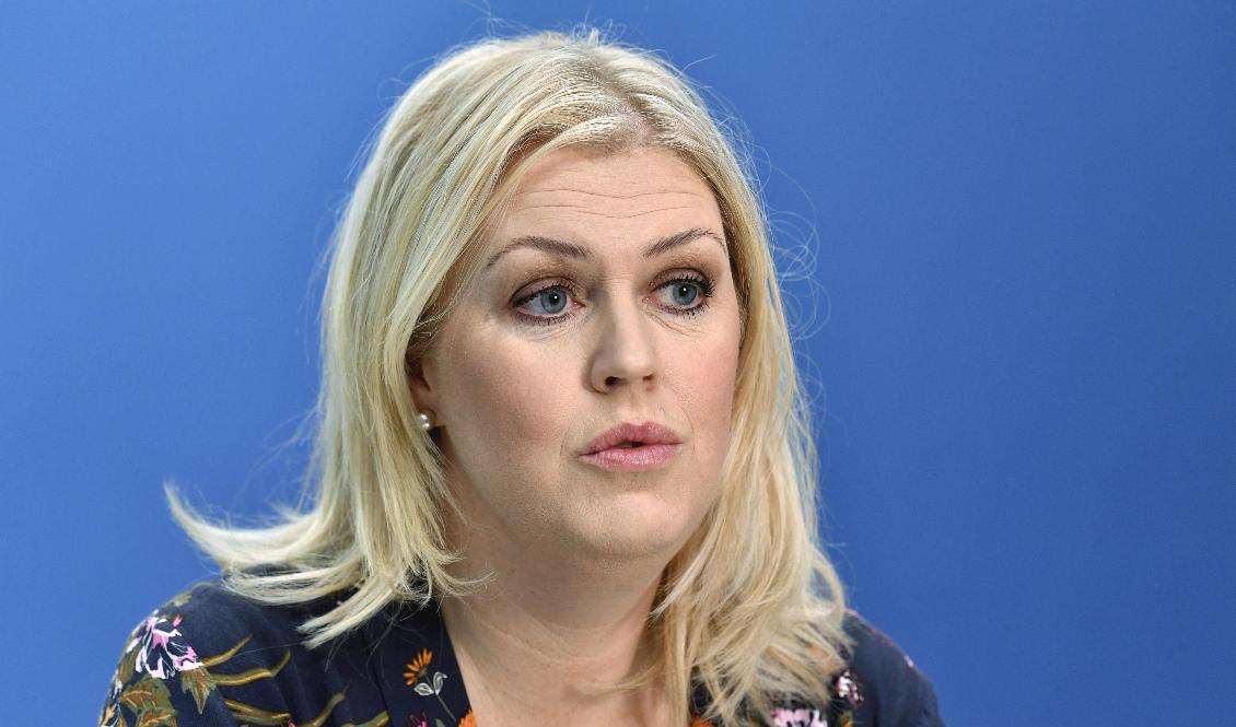 Socialminister Lena Hallengren (S). Arkivbild. Foto: Jessica Gow/TT