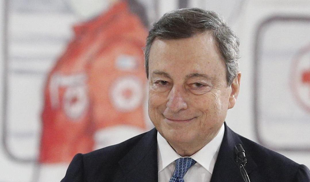 Italiens premiärminister Mario Draghi har rott hem ett stödpaket från EU. Arkivbild. Foto: Guglielmo Mangiapane/AP/TT