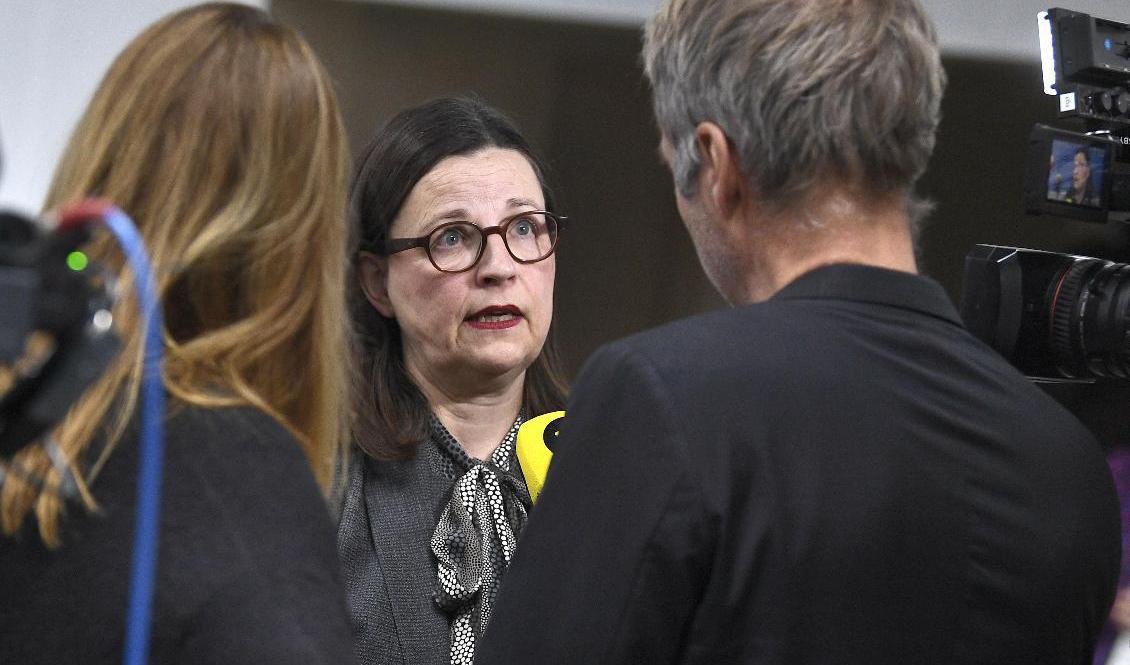 "Svensk skola står stark", sade utbildningsminister Anna Ekström (S) när hon i kommenterade den senaste Pisarapporten i december 2019. Drygt två år senare får hon och regeringen kritik av Riksrevisionen. Foto: Claudio Bresciani/TT