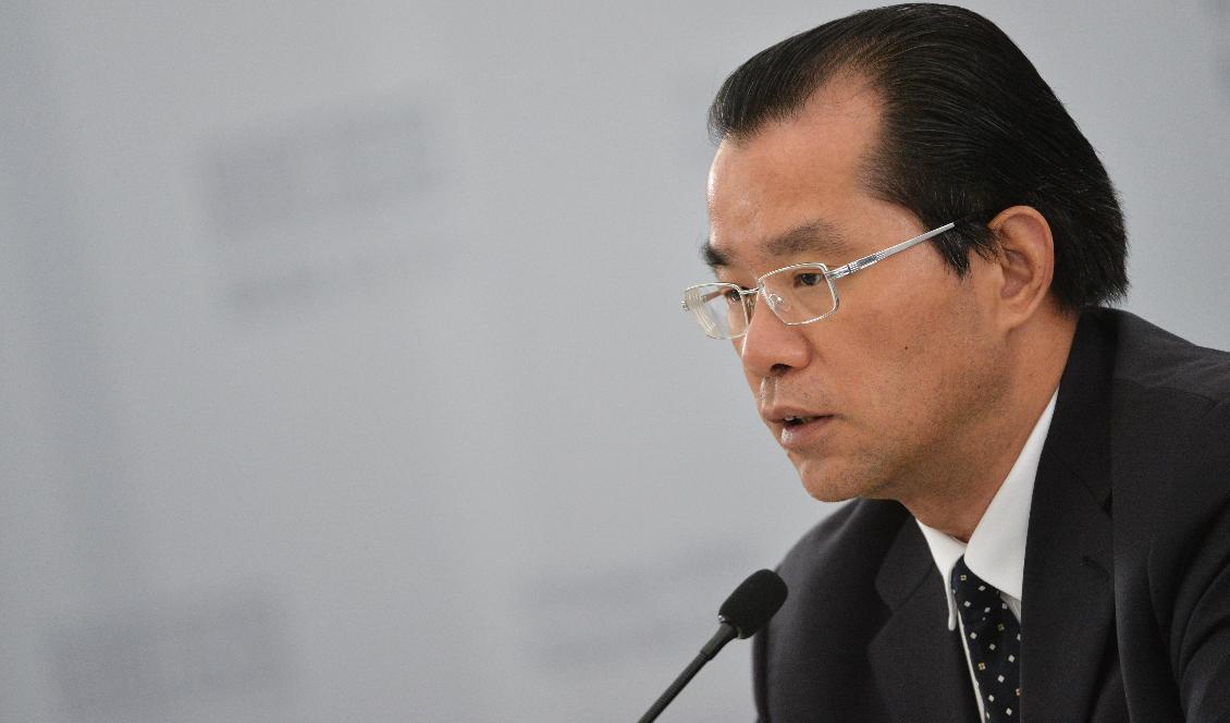 Ambassadör Gui Congyou uppskattar inte kritik mot Kina. Bild från 2015. Foto: Vitaly Belusov/Ria Novosti/Getty Images