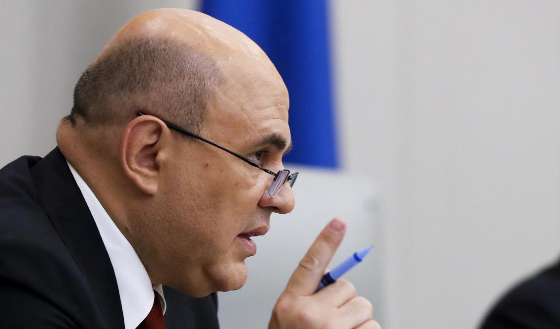 Rysslands premiärminister Michail Misjustin. Arkivbild. Foto: Dmitry Astakhov/AP/TT