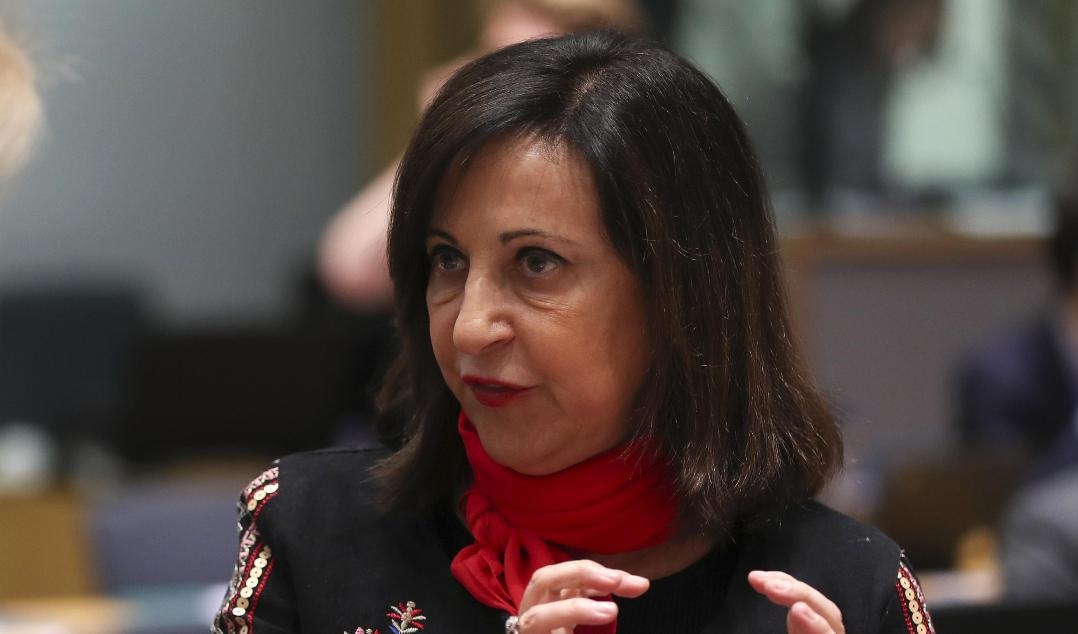 Spaniens försvarsminister Margarita Robles. Arkivbild. Foto: Francisco Seco/AP/TT