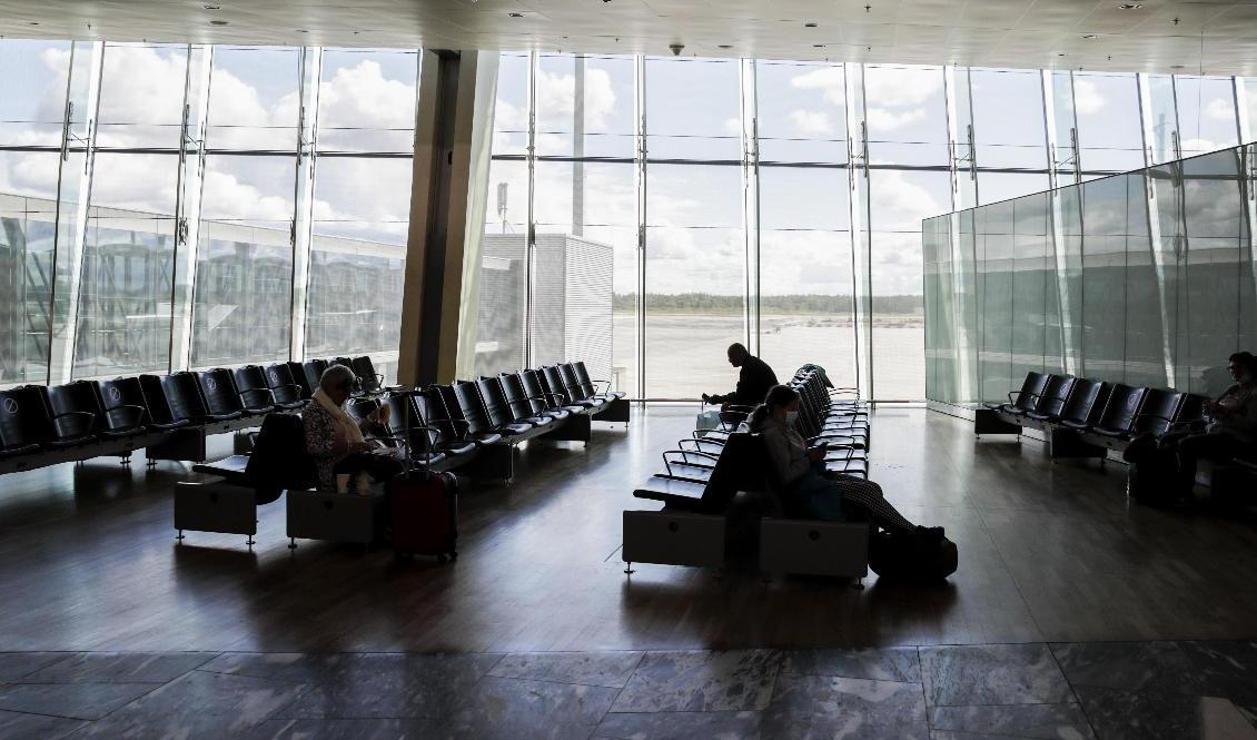 Framför export av tjänster kopplat till resor minskade under pandemin, med 47 miljarder back jämfört med året innan. Arkivbild. Foto: Vidar Ruud/NTB Scanpix/TT