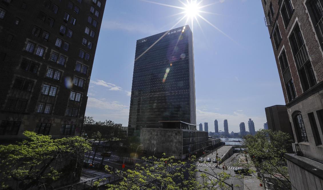 FN:s högkvarter i New York. Arkivbild. Foto: Frank Franklin II/AP/TT
