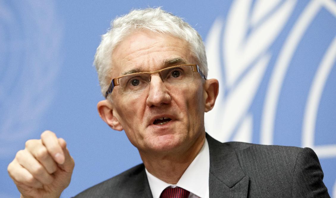 Mark Lowcock. Arkivbild. Foto: Salvatore Di Nolfi/AP/TT