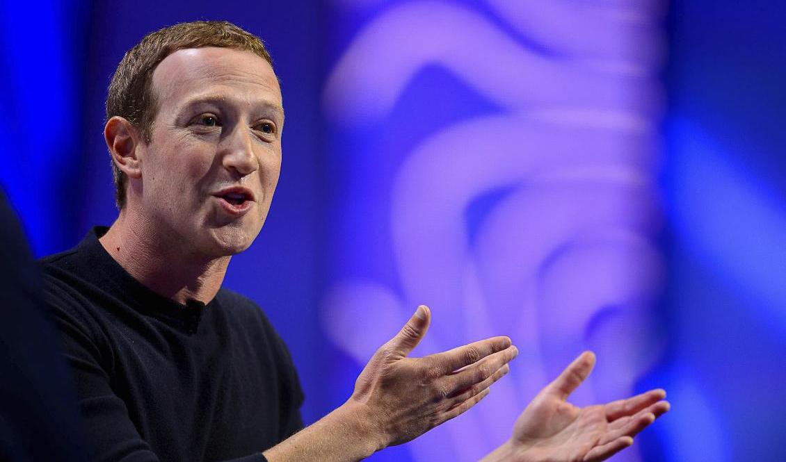 Facebooks vd Mark Zuckeberg. Arkivbild. Foto: Trent Nelson/AP/TT