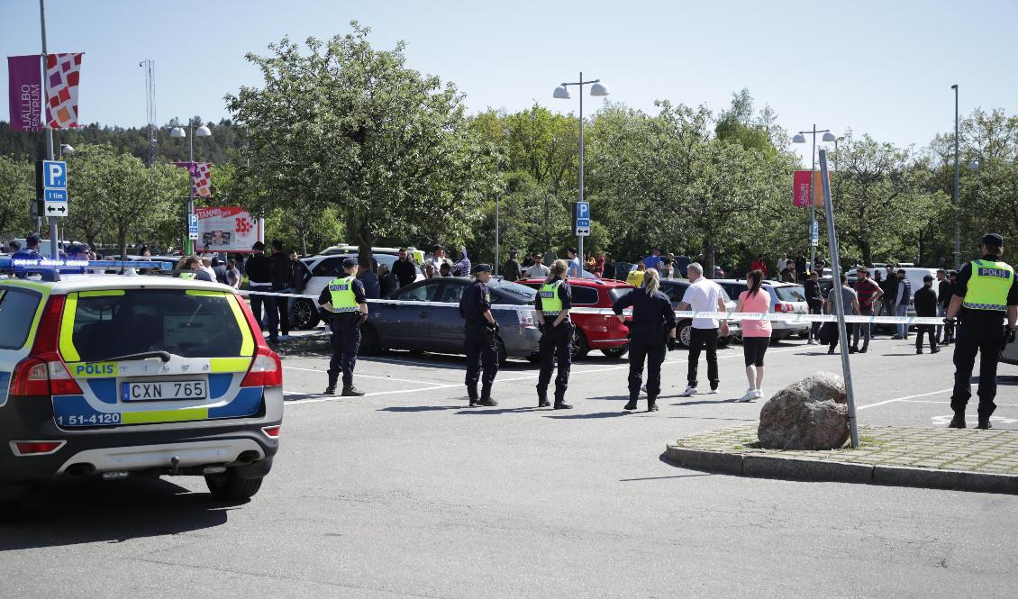 Foto Händelsen har koppling till helgens upplopp i Hjällbo. TT