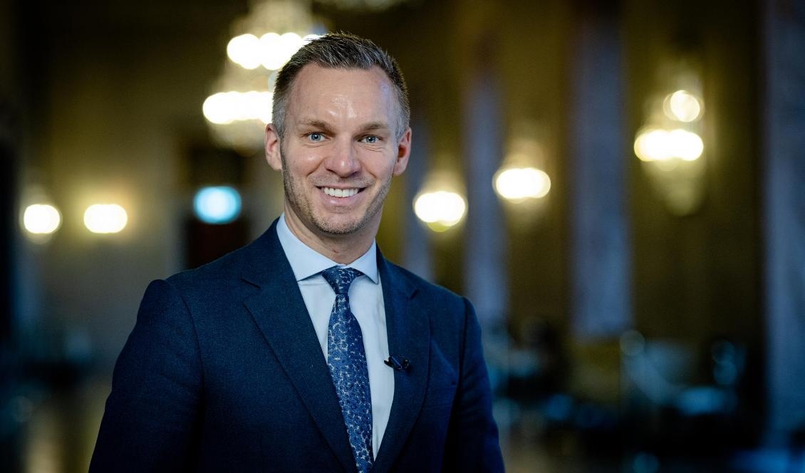 Erik Slottner (KD), äldreborgarråd i Stockholms stad. Foto: Yanan Li