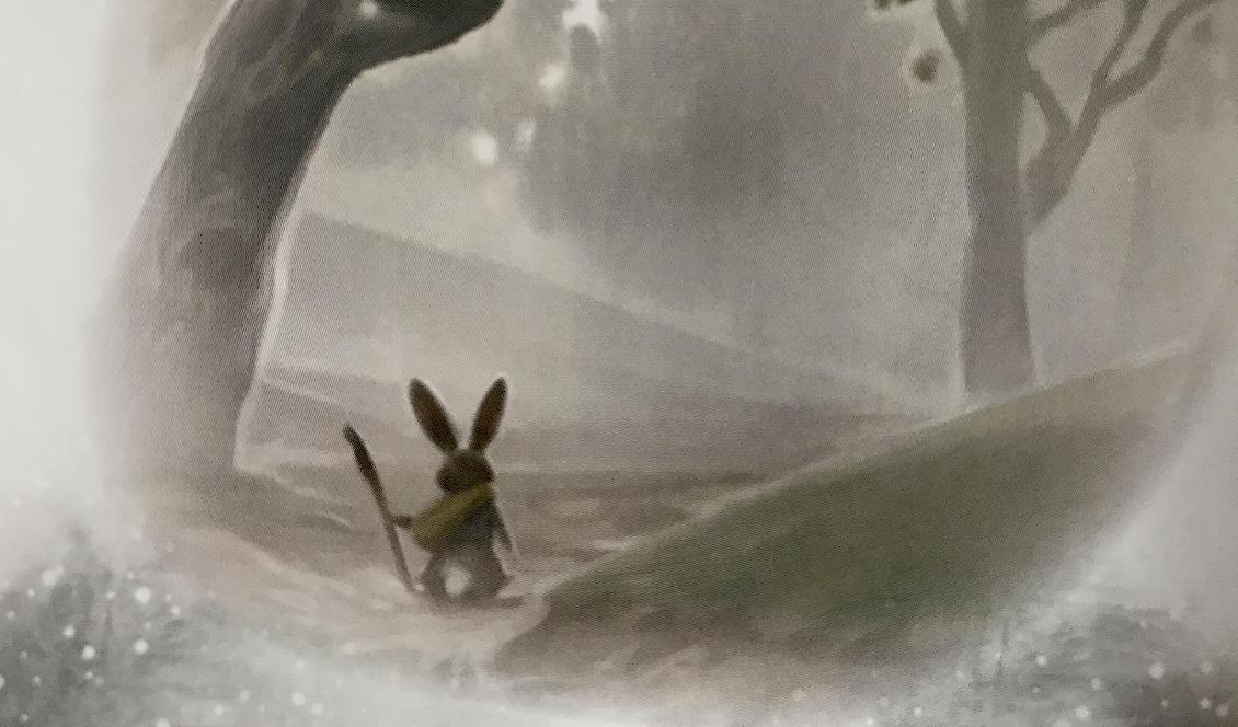 Ett barn, en hjälte, på väg ut i den stora världen. Foto: Illustratione Spirecrest. Starling Games.