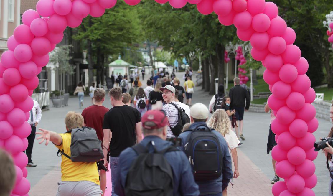 Nu är även Liseberg öppet för besökare igen. Foto: Adam Ihse/TT