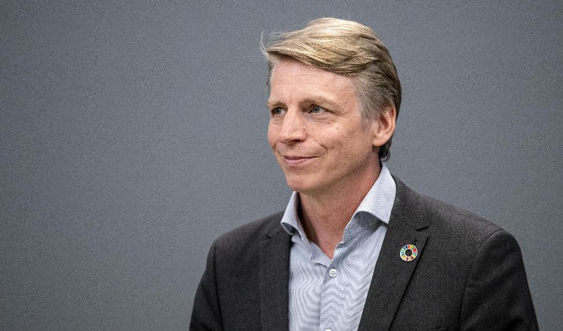 Miljö- och klimatminister Per Bolund (MP) lägger som en del i januariavtalet fram ett förslag på förbud mot utvinning av av fossila bränslen. Arkivbild. Foto: Christine Olsson/TT