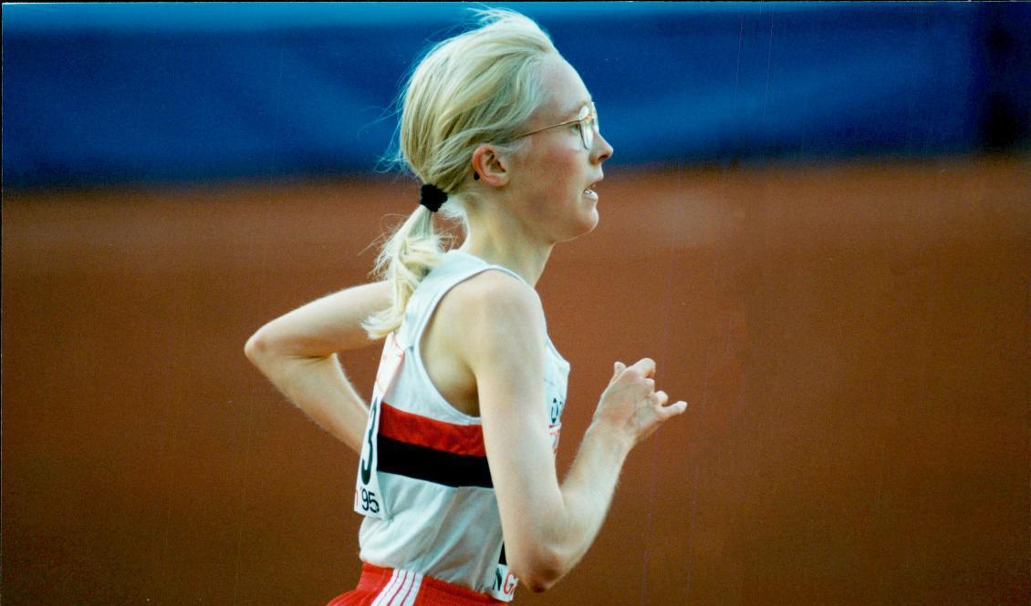 Sara Wedlund var en av Sveriges största löpartalanger, men karriären blev kort. Arkivbild. Foto: Peter Hoelstad/Pica/TT