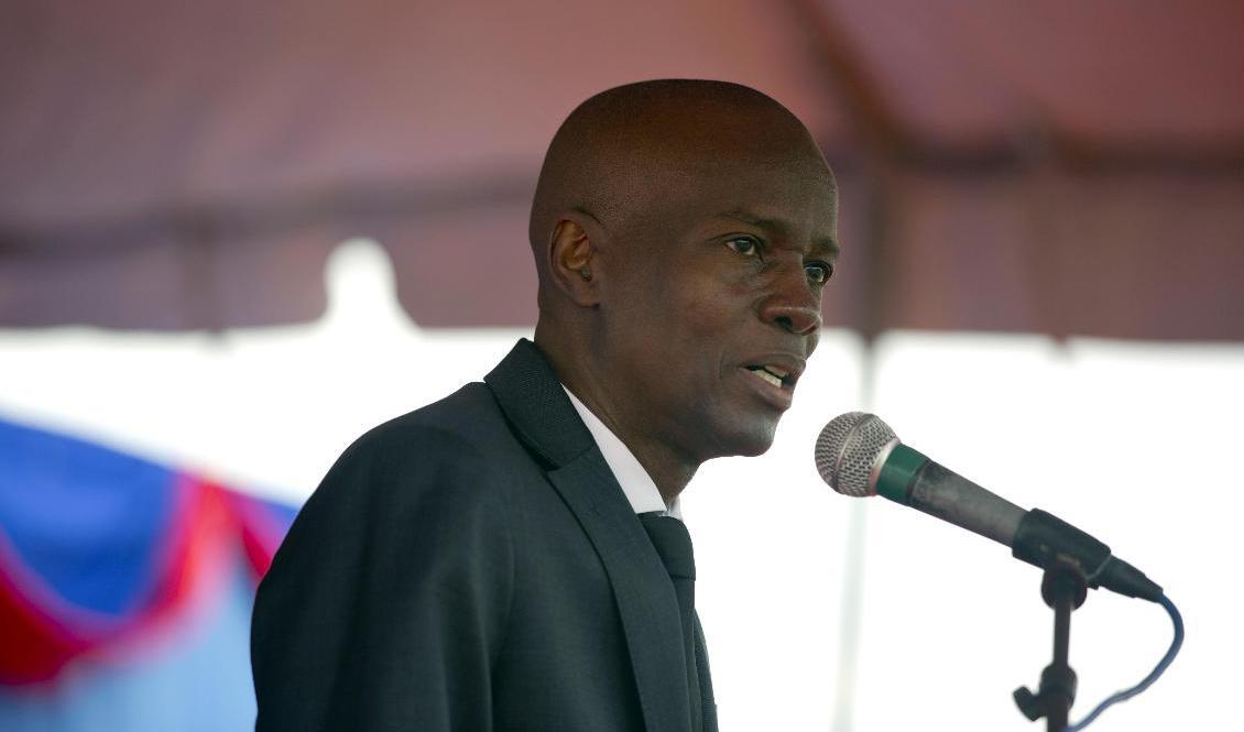 Jovenel Moïse. Arkivbild. Foto: Dieu Nalio Chery/AP/TT