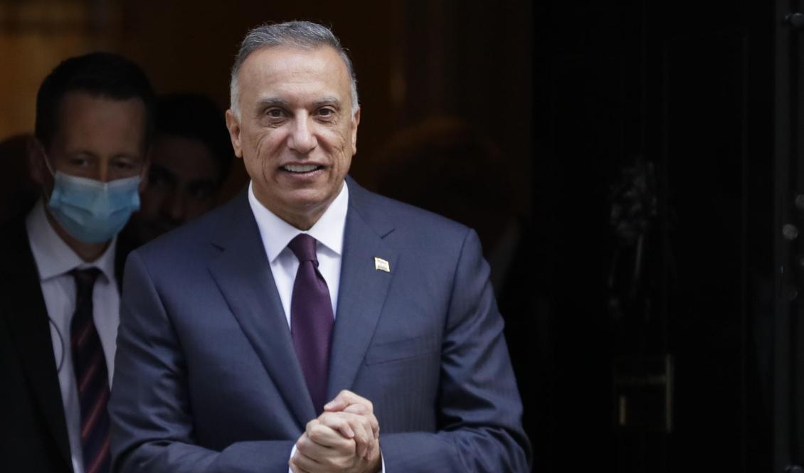 Mustafa al-Kadhimi. Arkivbild. Foto: Kirsty Wigglesworth/AP/TT