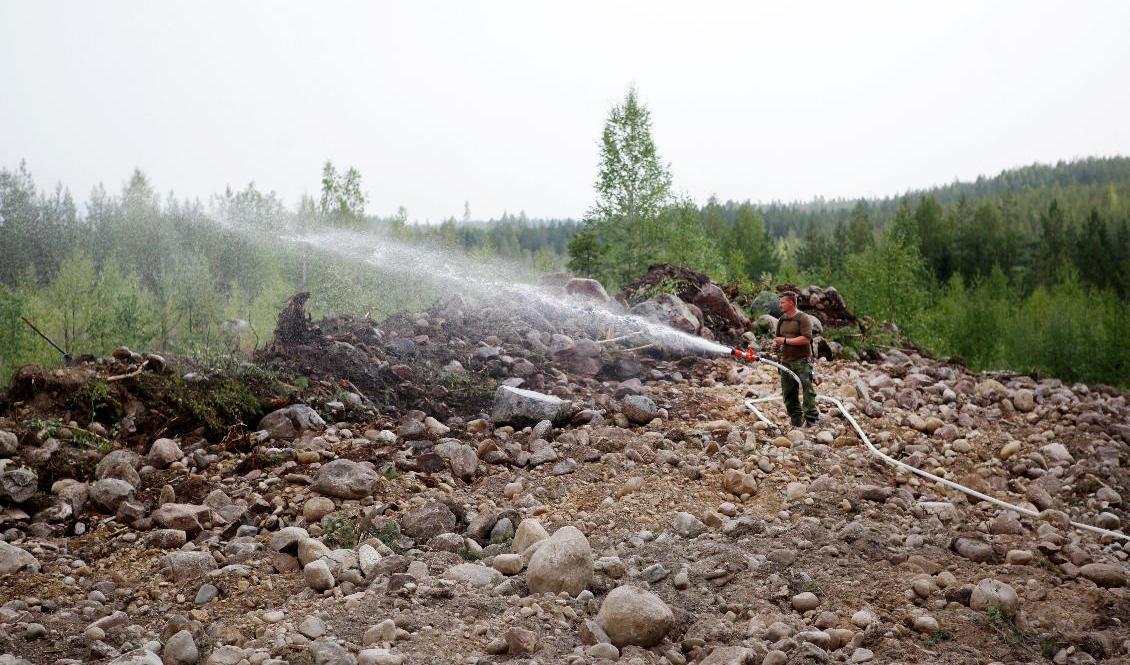 Brandberedskapen har ändrats sedan 2014, då bilden togs. Arkivbild. Foto: TT