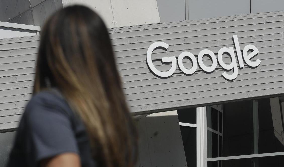 Anställda på Google för inte återvända till företagets kontor om de inte är vaccinerade mot covid-19. Arkivbild. Foto: Jeff Chiu/AP/TT