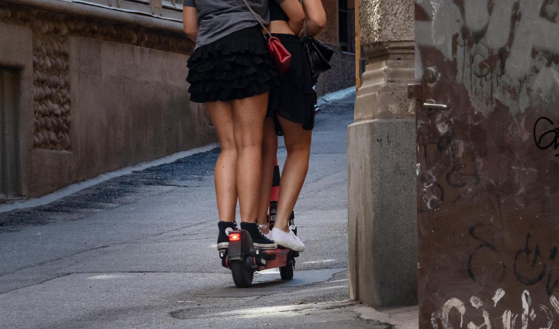 Polisen i Göteborg utfärdade 61 ordningsböter i en riktad insats på fredagen. Arkivbild. Foto: Stina Stjernkvist/TT