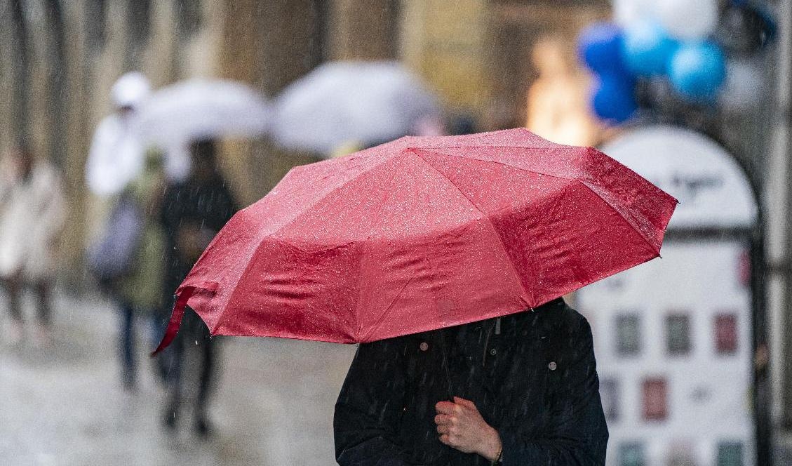 Två lågtryck är på väg in över Sverige. Arkivbild. Foto: Johan Nilsson/TT