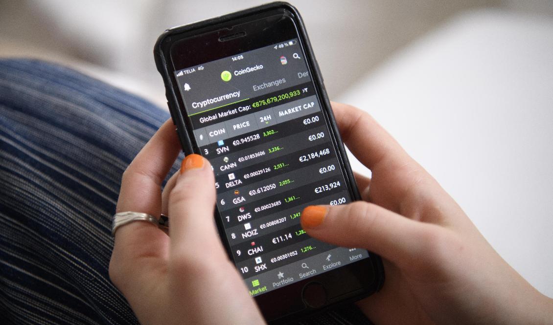 Hackare kan ha kommit över motsvarande ett miljardbelopp i en kryptokupp. Arkivbild. Foto: Henrik Montgomery/TT